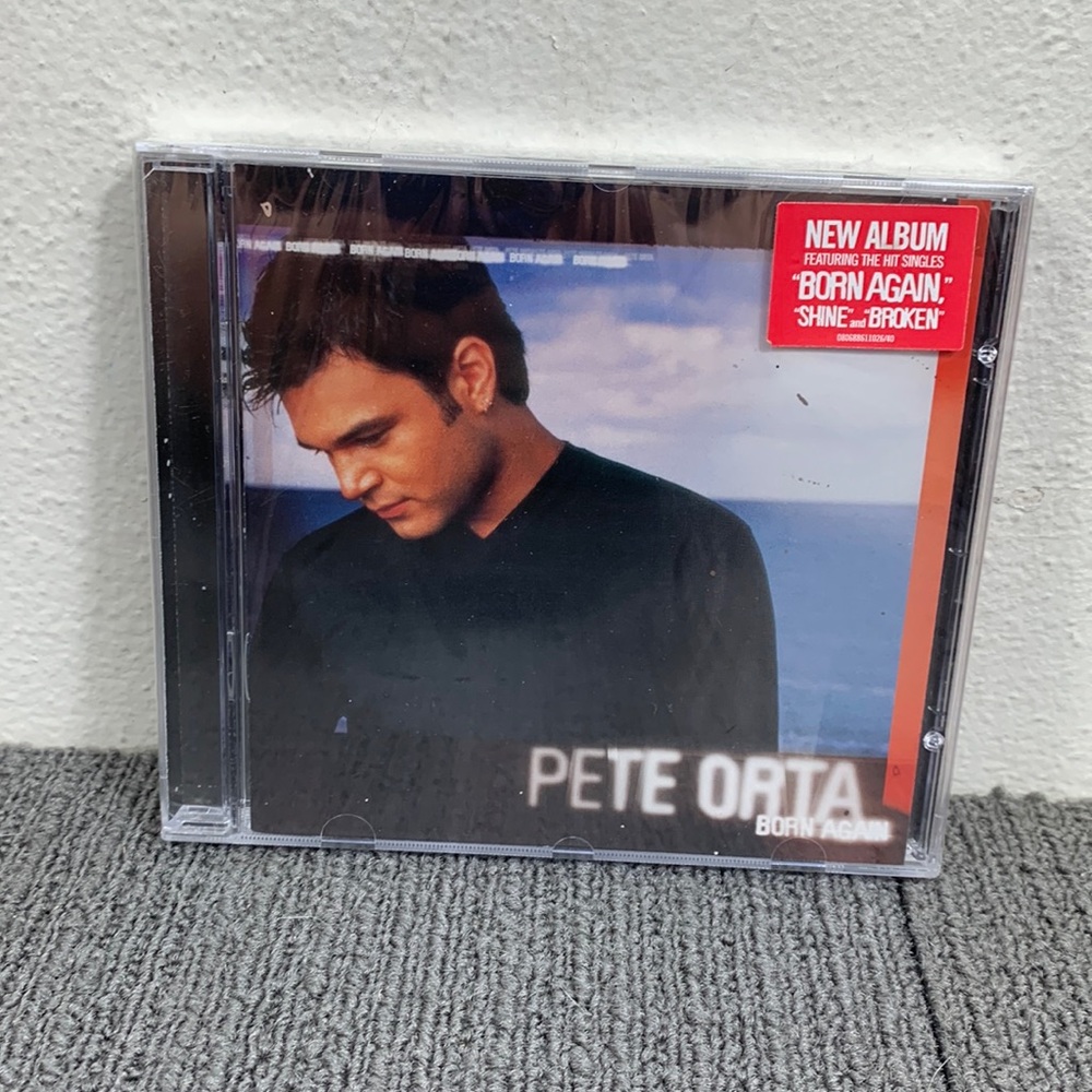 Pete Orta Born Again CD 2001 New Sealed